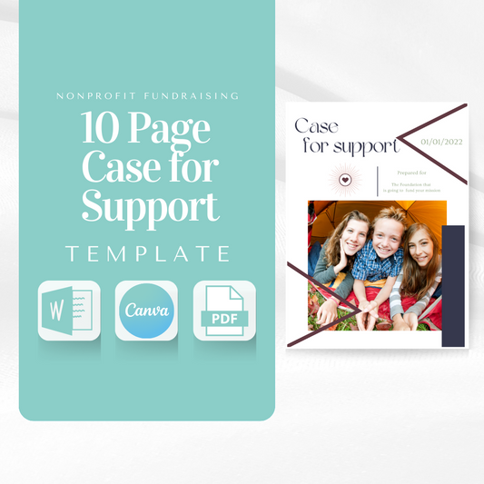 10 Page Case for Support Template