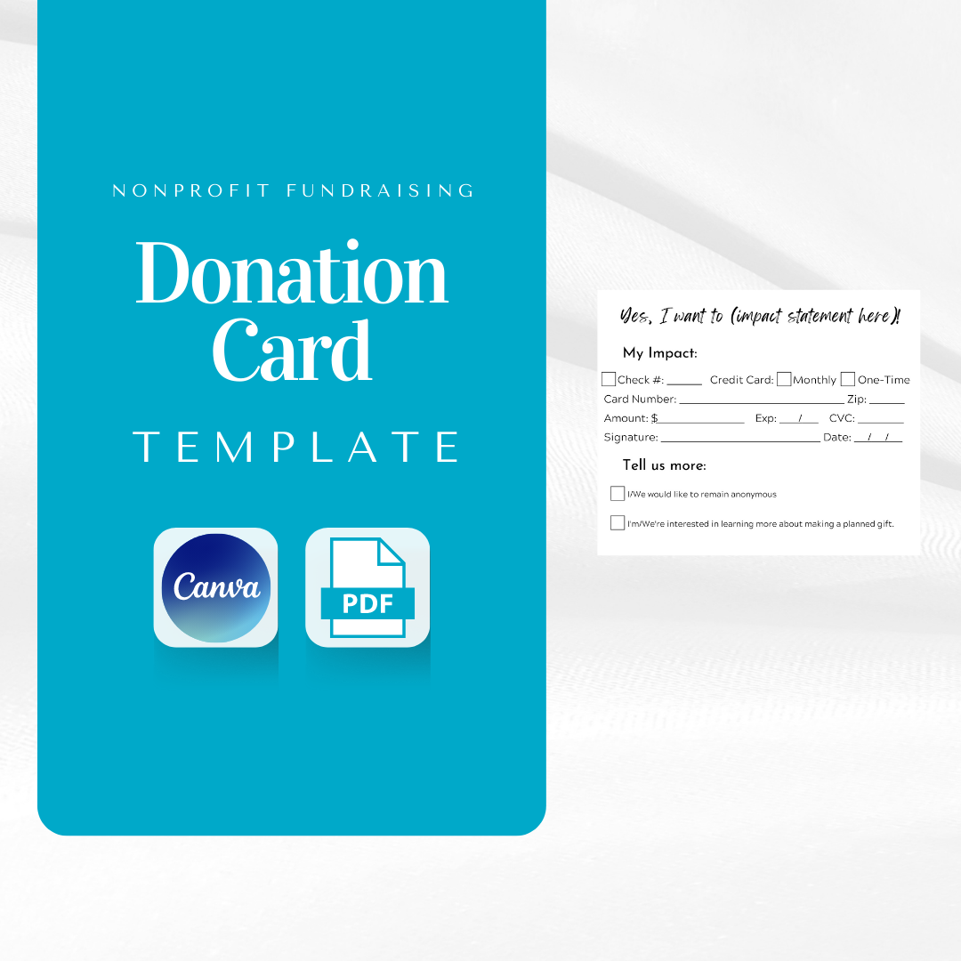 Free and customizable fundraising templates