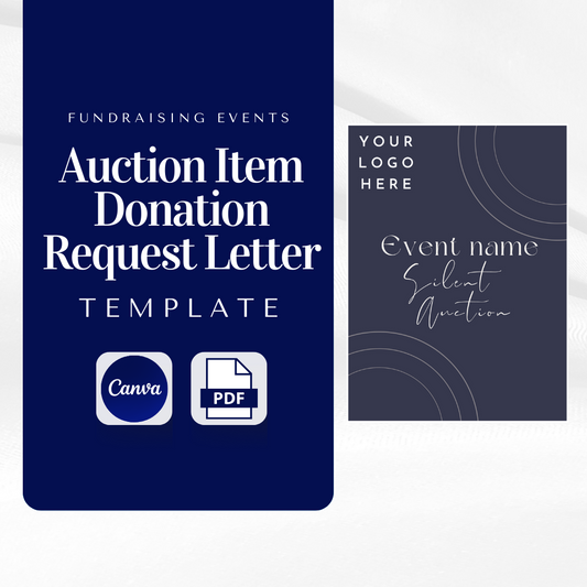 Auction Item Donation Request Letter