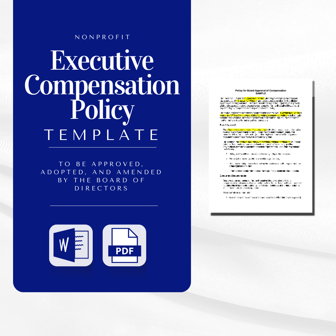 Executive Compensation Policy Sample