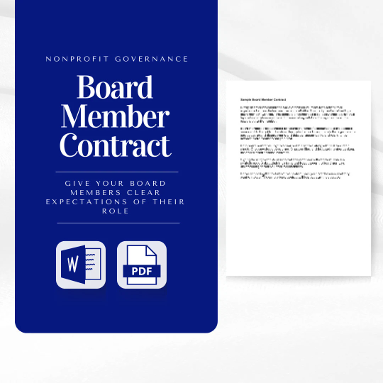 Board Member Contract