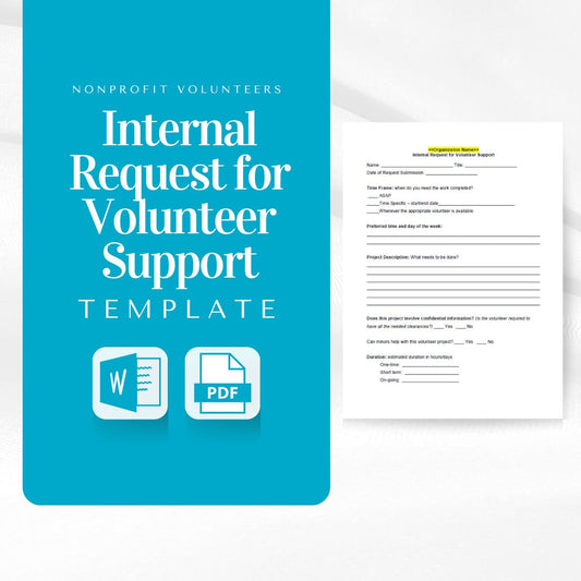 Internal Request for Volunteer Support