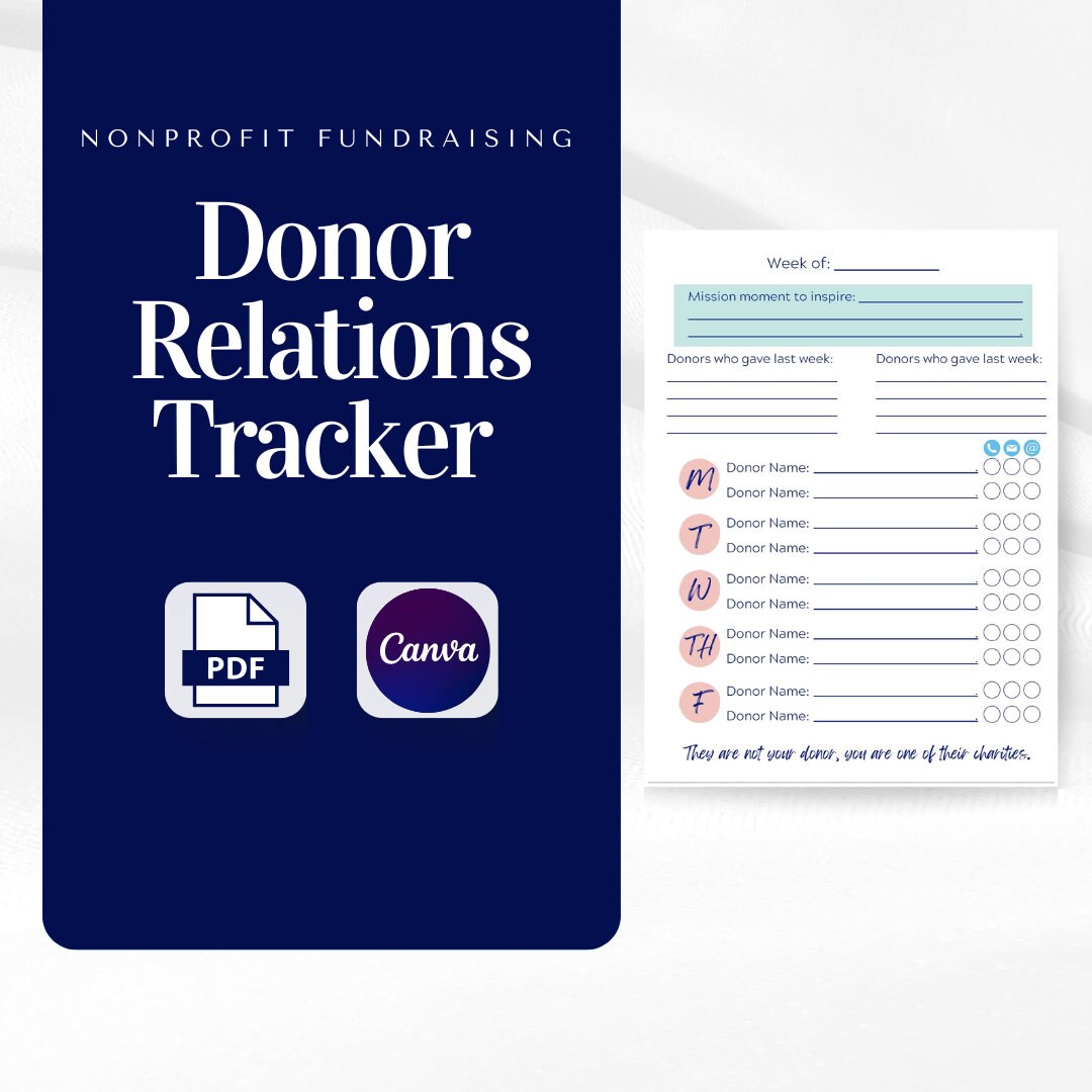 Donor Relations Tracker